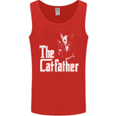 The Cat Father Parody Kitten Lover Animal Mens Vest Tank Top Red