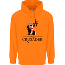 The Cusader Knights Templar St Georges Day Childrens Kids Hoodie Orange