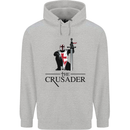 The Cusader Knights Templar St Georges Day Childrens Kids Hoodie Sports Grey
