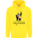 The Cusader Knights Templar St Georges Day Childrens Kids Hoodie Yellow