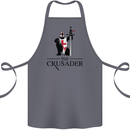 The Cusader Knights Templar St Georges Day Cotton Apron 100% Organic Steel
