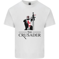 The Cusader Knights Templar St Georges Day Kids T-Shirt Childrens White