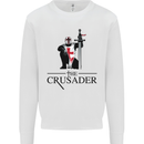 The Cusader Knights Templar St Georges Day Mens Sweatshirt Jumper White