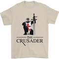 The Cusader Knights Templar St Georges Day Mens T-Shirt Cotton Gildan Sand