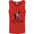 The Cusader Knights Templar St Georges Day Mens Vest Tank Top Red