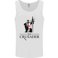 The Cusader Knights Templar St Georges Day Mens Vest Tank Top White