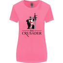 The Cusader Knights Templar St Georges Day Womens Wider Cut T-Shirt Azalea
