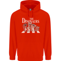 The Dinosaurs Funny T-Rex Music Parody Childrens Kids Hoodie Bright Red