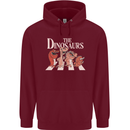The Dinosaurs Funny T-Rex Music Parody Childrens Kids Hoodie Maroon