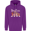 The Dinosaurs Funny T-Rex Music Parody Childrens Kids Hoodie Purple
