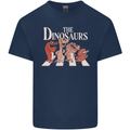 The Dinosaurs Funny T-Rex Music Parody Kids T-Shirt Childrens Navy Blue