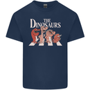 The Dinosaurs Funny T-Rex Music Parody Kids T-Shirt Childrens Navy Blue