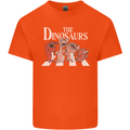 The Dinosaurs Funny T-Rex Music Parody Kids T-Shirt Childrens Orange