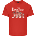 The Dinosaurs Funny T-Rex Music Parody Kids T-Shirt Childrens Red