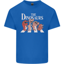 The Dinosaurs Funny T-Rex Music Parody Kids T-Shirt Childrens Royal Blue