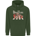 The Dinosaurs Funny T-Rex Music Parody Mens 80% Cotton Hoodie Forest Green