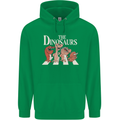 The Dinosaurs Funny T-Rex Music Parody Mens 80% Cotton Hoodie Irish Green