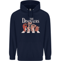 The Dinosaurs Funny T-Rex Music Parody Mens 80% Cotton Hoodie Navy Blue