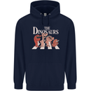 The Dinosaurs Funny T-Rex Music Parody Mens 80% Cotton Hoodie Navy Blue