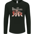 The Dinosaurs Funny T-Rex Music Parody Mens Long Sleeve T-Shirt Black