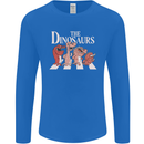 The Dinosaurs Funny T-Rex Music Parody Mens Long Sleeve T-Shirt Royal Blue