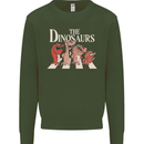 The Dinosaurs Funny T-Rex Music Parody Mens Sweatshirt Jumper Forest Green