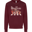 The Dinosaurs Funny T-Rex Music Parody Mens Sweatshirt Jumper Maroon