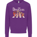 The Dinosaurs Funny T-Rex Music Parody Mens Sweatshirt Jumper Purple