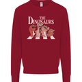 The Dinosaurs Funny T-Rex Music Parody Mens Sweatshirt Jumper Red