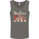 The Dinosaurs Funny T-Rex Music Parody Mens Vest Tank Top Charcoal