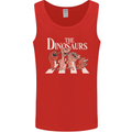 The Dinosaurs Funny T-Rex Music Parody Mens Vest Tank Top Red