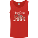 The Dinosaurs Funny T-Rex Music Parody Mens Vest Tank Top Red