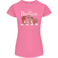 The Dinosaurs Funny T-Rex Music Parody Womens Petite Cut T-Shirt Azalea