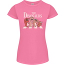 The Dinosaurs Funny T-Rex Music Parody Womens Petite Cut T-Shirt Azalea