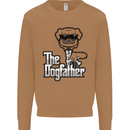 The Dog Father Funny Fathers Day Dad Daddy Mens Sweatshirt Jumper Caramel Latte