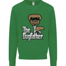 The Dog Father Funny Fathers Day Dad Daddy Mens Sweatshirt Jumper Irish Green