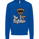 The Dog Father Funny Fathers Day Dad Daddy Mens Sweatshirt Jumper Royal Blue