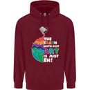 The Earth Without Art Is Just EH Artist Childrens Kids Hoodie Maroon