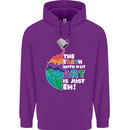 The Earth Without Art Is Just EH Artist Childrens Kids Hoodie Purple