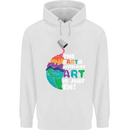 The Earth Without Art Is Just EH Artist Childrens Kids Hoodie White