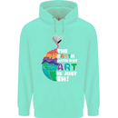 The Earth Without Art Is Just EH Artist Mens 80% Cotton Hoodie Peppermint