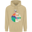 The Earth Without Art Is Just EH Artist Mens 80% Cotton Hoodie Sand