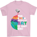 The Earth Without Art Is Just EH Artist Mens T-Shirt Cotton Gildan Light Pink