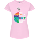 The Earth Without Art Is Just EH Artist Womens Petite Cut T-Shirt Light Pink