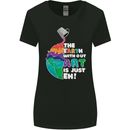 The Earth Without Art Is Just EH Artist Womens Wider Cut T-Shirt Black