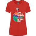 The Earth Without Art Is Just EH Artist Womens Wider Cut T-Shirt Red