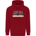 The Eternal Supper Last Parody Atheist Skulls Childrens Kids Hoodie Red