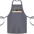 The Eternal Supper Last Parody Atheist Skulls Cotton Apron 100% Organic Steel