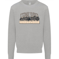 The Eternal Supper Last Parody Atheist Skulls Kids Sweatshirt Jumper Sports Grey