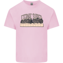 The Eternal Supper Last Parody Atheist Skulls Kids T-Shirt Childrens Light Pink